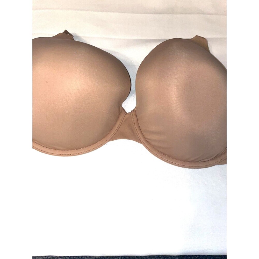 Victoria Secret 38D bra women's Very Sexy Perfect Coverage smooth nude beige